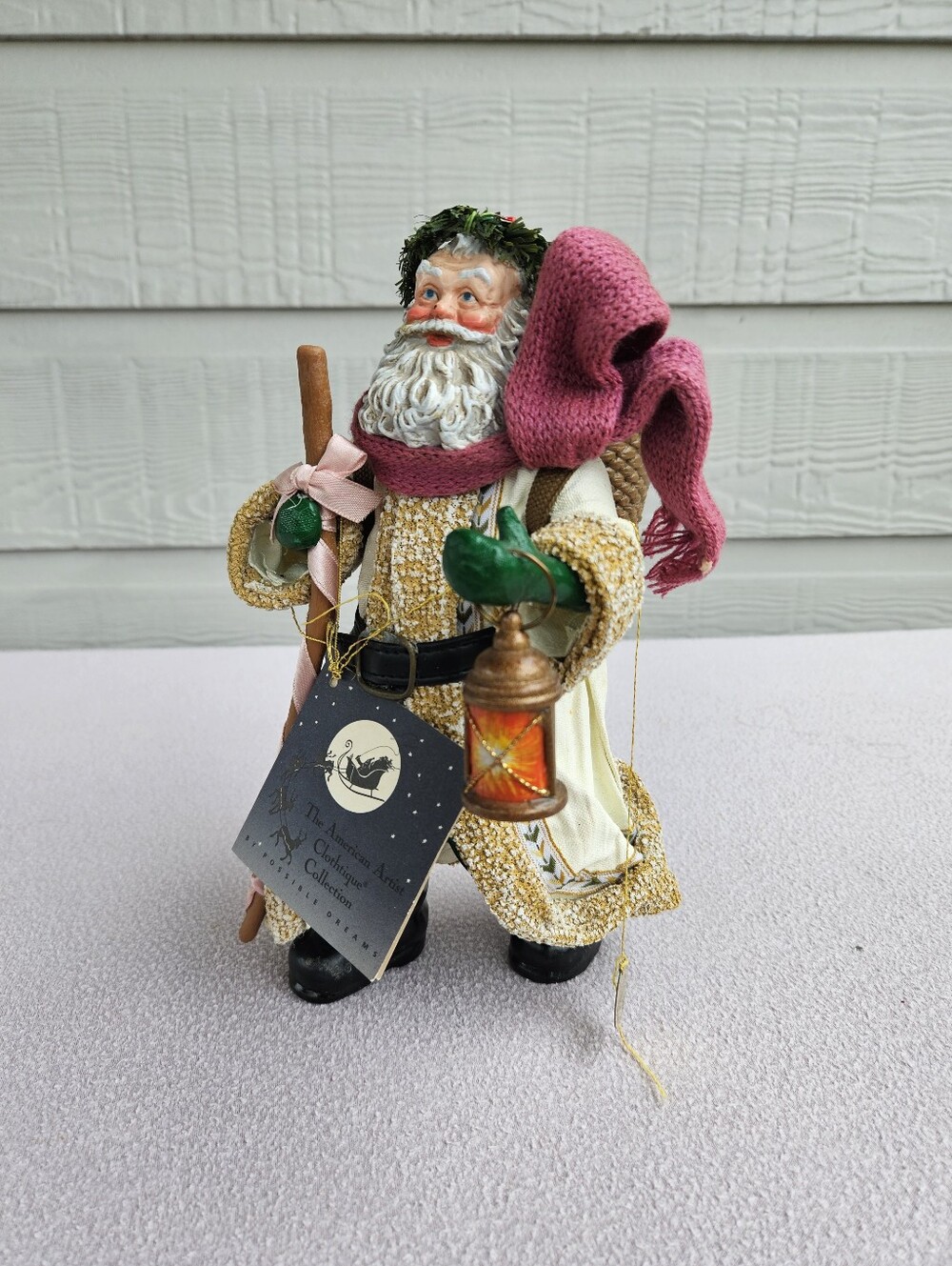 Possible Dreams Clothtique A Brighter Day Santa Claus Figurine 1993 Xmas #15024